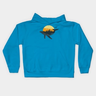 Whale Island Kids Hoodie